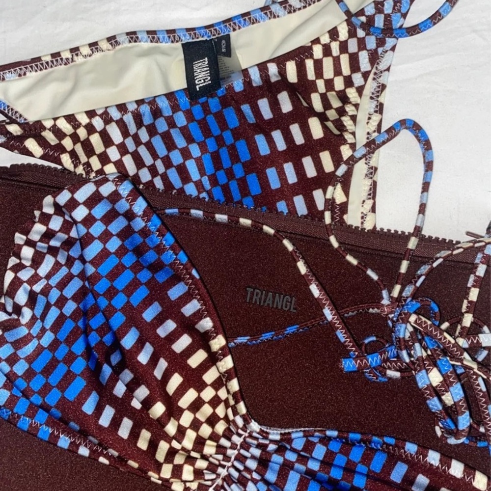 TRIANGL BIKINI SET STRING
 XL Top. M. Bottoms. Runs small. Brand new, unworn.